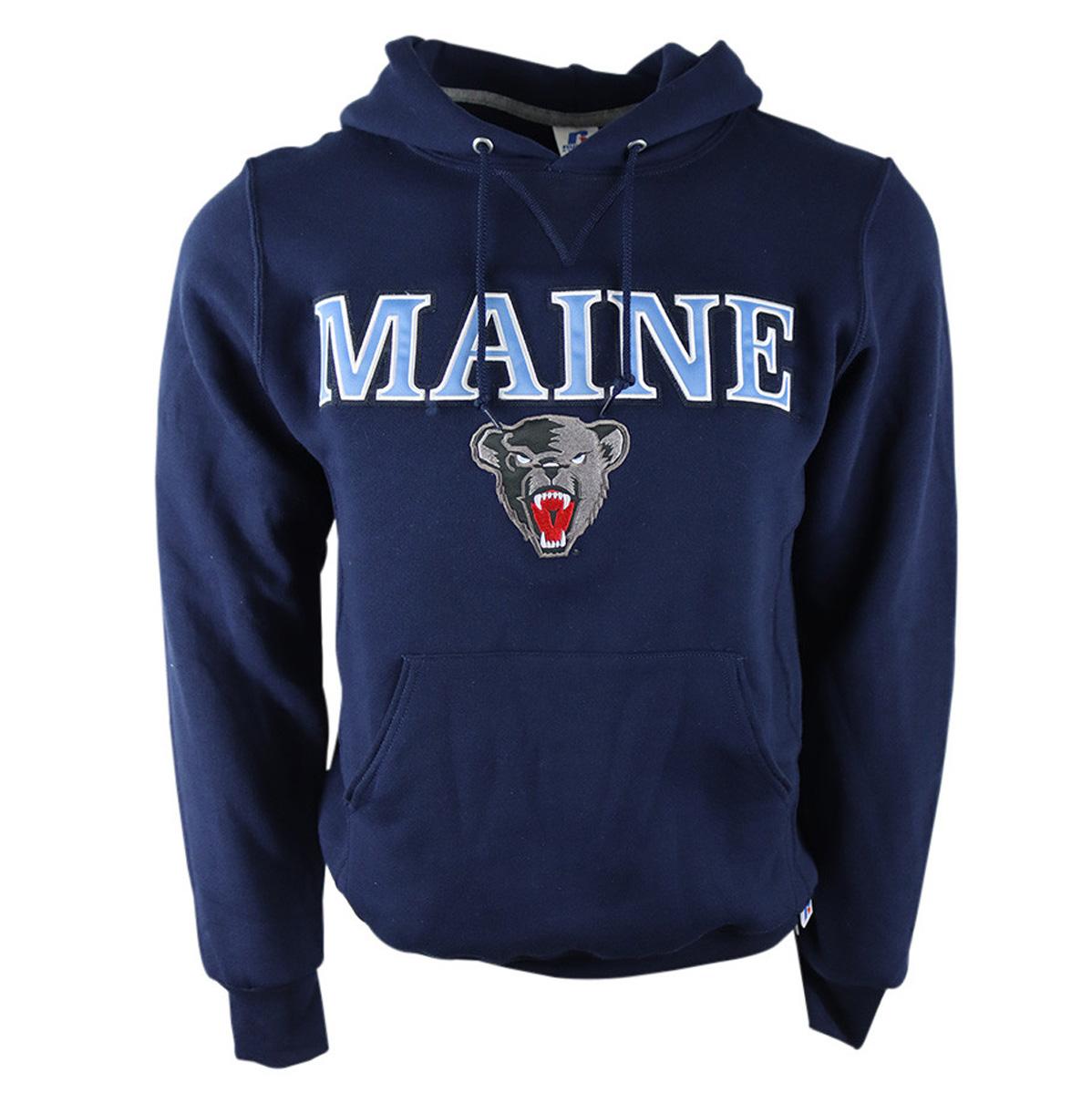 Embroidered Maine Black Bears Hoodie